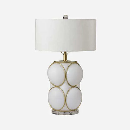 Andrew Martin Bubble Table Lamp, White