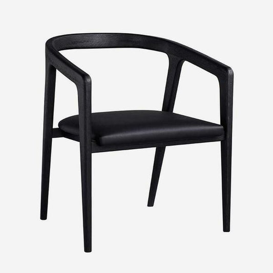 Andrew Martin Hampstead Dining Chair - Charcoal